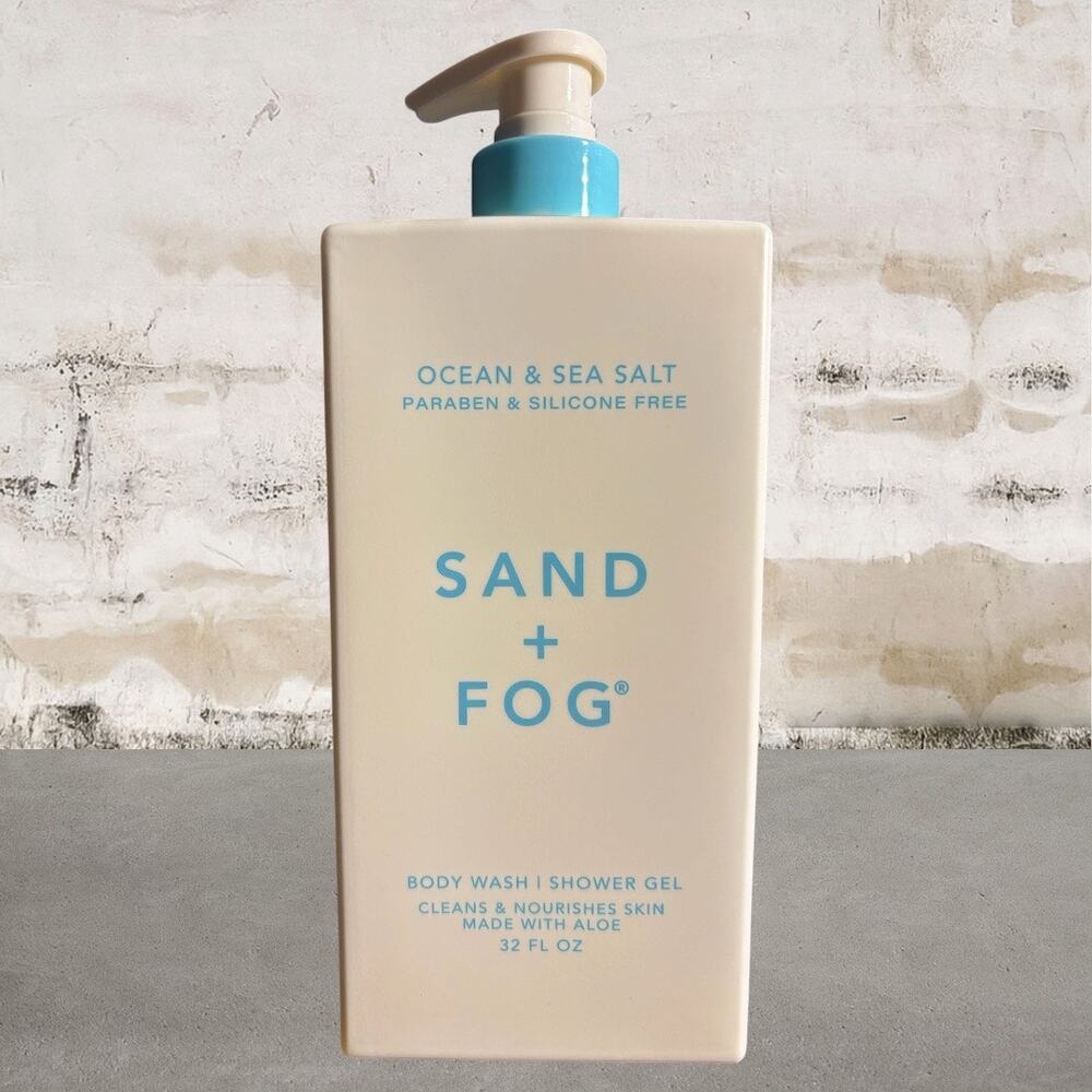 Sand + Fog Ocean & Sea Salt 32 oz Body Wash NEW